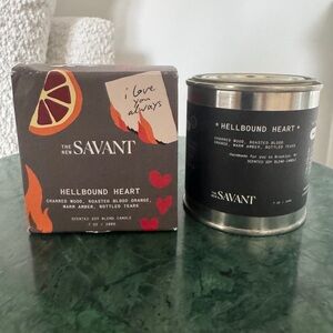 SAVANT Hellbound Heart Luxury Candle (NEW in Box)